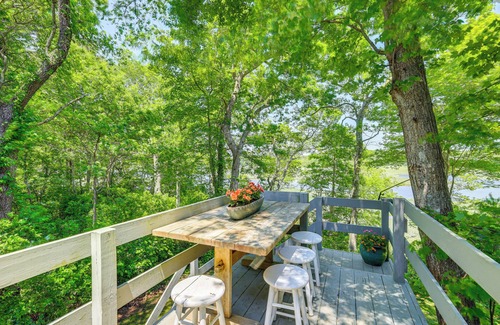 Cataumet House | Pocasset River Access: Spacious Getaway w/Views!