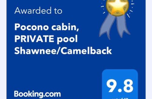 East Stroudsburg House | Pocono cabin with private pool at Shawnee Mtn