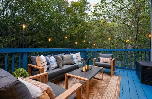 Locust Lake Village House | Pocono Lake Getaway Sauna Hot Tub Playground