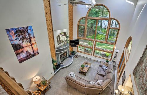 Locust Lake Village House | Pocono Lake Paradise with Private Beach and Dock!