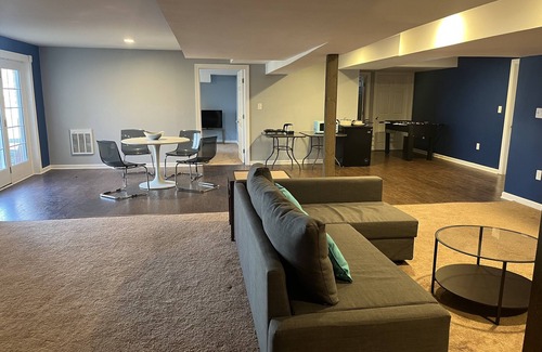 East Stroudsburg Apartment | Poconos Cozy 2-bedroom studio in East Stroudsburg with WiFi, AC, fitness room
