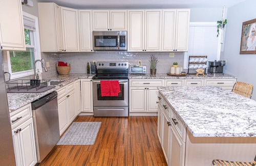 East Stroudsburg House | Poconos Oasis with hot tub, Game RM, & Fire pit. 8 min from Bushkill & Shawnee