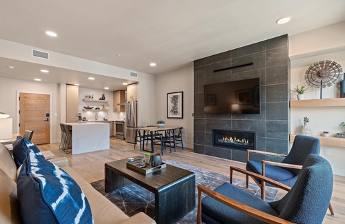 Tamarack Resort Condo | Polished Condo|Plaza and Mountain views