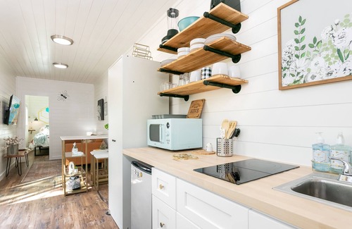 Fredericksburg Cottage | Pollen at the Hive, 1/1 | Private Hot Tub | Gas Fire Pit | Cornhole