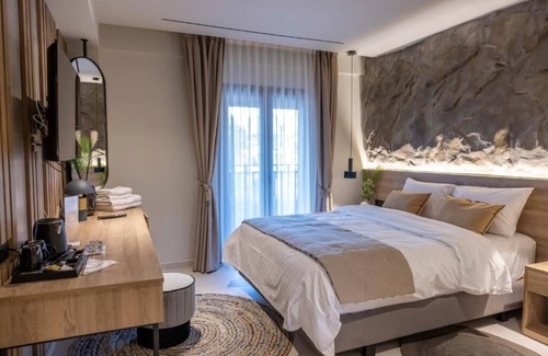 Kalambaka Apartment | Polyzos Luxury Suites Meteora #2 - Adults Friendly