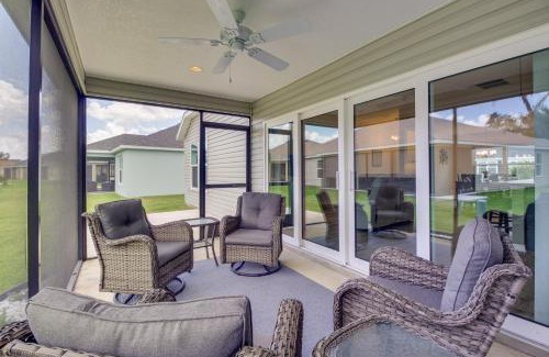 Wildwood House | Pool Access Sleek Home in The Villages with Lanai