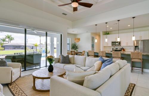 Trafalgar House | Pool and Gulf Access Canal Chic Cape Coral Home!
