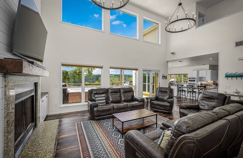 Canyon Lake House | Pool | Cozy Fireplace | Fire Pit & Stunning Views!