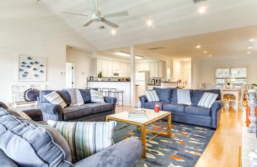 Shoreline Park House | Pool, Dock and Tennis Court Home in Bay St Louis!