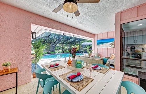 Palma Sola House | Pool home w/outdoor TV! Close to AMI beaches, IMG, parks, boat launches, shops!