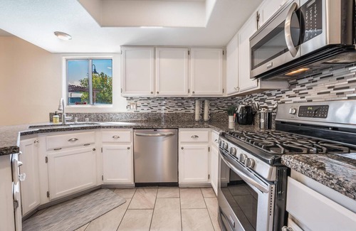 Summerlin House | Pool House with Backyard Oasis