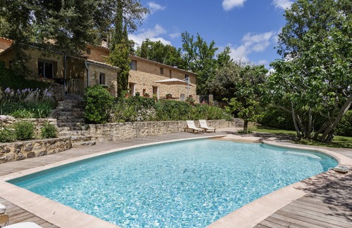 Suzette Villa | Pool, Villa La Colline, beautiful view of Mt Ventoux