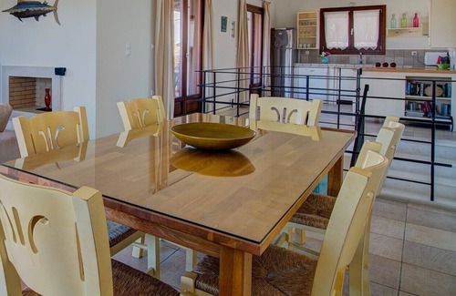 Almyrida Villa | Pool Villa with Cretan Colour and Great view to Almyrida bay