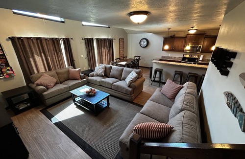 Arnolds Park Cabin | Poolside Cabin 178 at Bridges Bay Resort on East Okoboji Lake