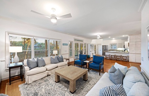 Vanderhorst Plantation House | POPULAR 4BR Silver Moss Home, Modern, Short Walk to Beach, Community Pool Access!