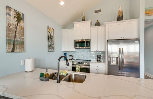 Galveston House | Port Bolivar Beach House w/Oceanfront Views!