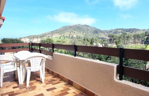 Port-Vendres Apartment | Port-Vendres : T2 calme avec parking, grande terrasse ensoleillée et proche du port - FR-1-309-215
