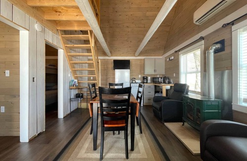 Portage Lake Cabin | Portage Lakeside Cabins, The Moose Shed