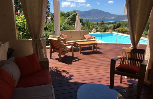 Grosseto-Prugna Villa | Porticcio Beautiful sea view villa with pool