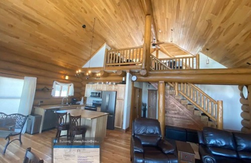 Saxon Cabin | Potato River Falls Log Cabin Retreat 130 Acres