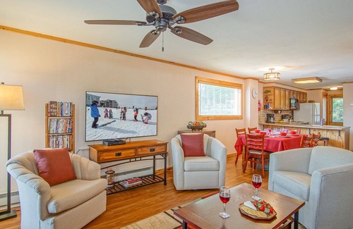 Snowshoe Condo | Powderidge 4 -Slope Side, Spacious 2 Br Condo