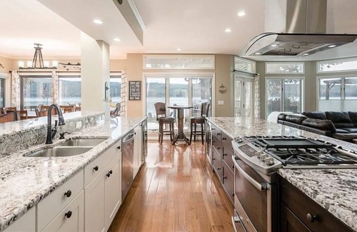 Honeoye House | Premier lakefront property with upscale finishes and stunning sunset views!