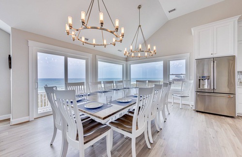 Hatteras House | Premier Oceanfront Estate w/Pool, Hot Tubs, Elevator, Theater, and Much More
