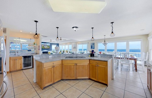 Wind Over Waves House | Premier Soundfront Dog Friendly w/Pool, Hot Tub, Elevator, Pickleball, Theater