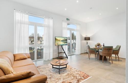 Tettnang Apartment | Premium 24h SmartApart Modern mit Smarthome zentral-Welcome drink inkl