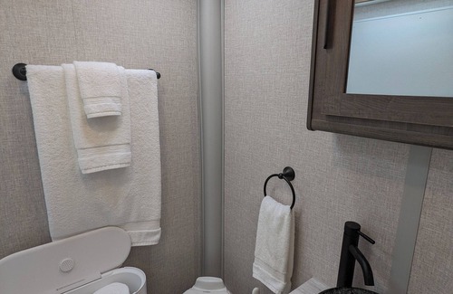 Gravois Mills House | Premium Lakefront RV & Golf Cart Experience