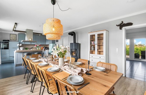 Dagebuell House | Premium vacation home on the Wadden Sea with sauna and garden - Bi uns bis du to hus