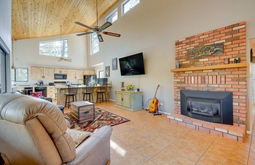 Prescott Cabin | Prescott Cabin Rental: Game Room & Mountain Views!