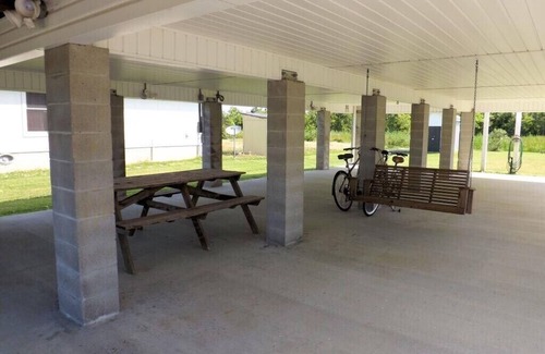 Waveland House | Pretty raised three bedroom beach home awaits you! A short 3 min. walk to beach!