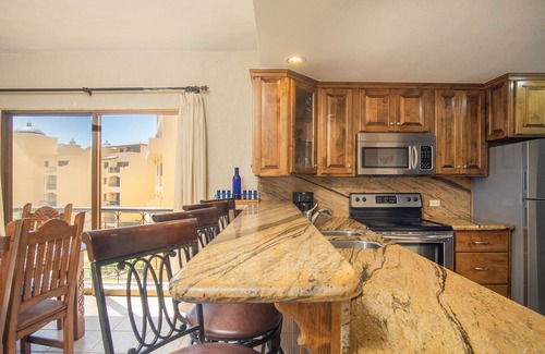 Sandy Beach Condo | Princesa Resort D-401 Salt Therapy Elegant Ocean View Condo