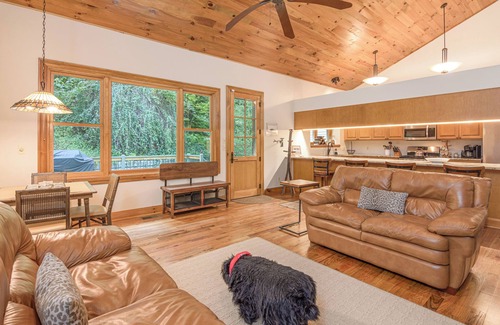 Hendersonville House | Pristine 4-Bd HVL/Flat Rock Retreat w/Stream on 2 Acres