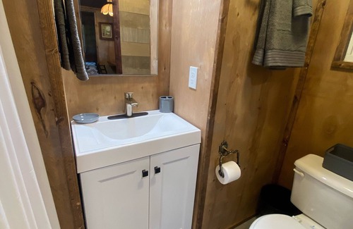 Rutherfordton Cabin | Private 1BR Cabin With Fenced In Dedicated Yard