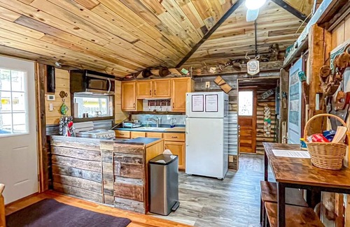 Oxford Cabin | Private,backyard BBQ,campfire, kayak,fish,Wis Dells,UTV,hike,winery,swim,pets,