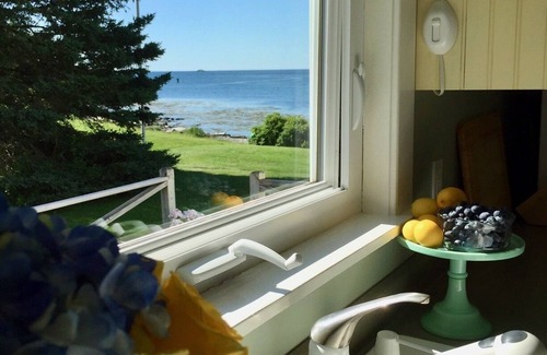 Owls Head House | Private Beach, ideal water's edge beach house, best wraparound views!