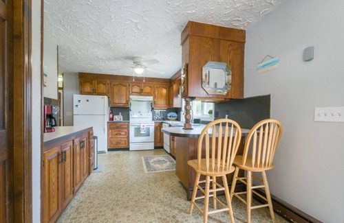 Buzzards Bay House | Private beach just steps off the back deck and amazing water views