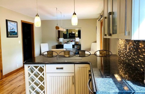 Glenn Haven Shores House | Private Beach * Secluded on 1-Acre * HOT TUB * Game Room *