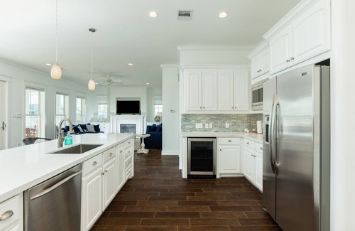 Beachside Village House | Private Beachside Home w/4 Suites, Gulf Views, 2 Covered Decks & 200' to Beach