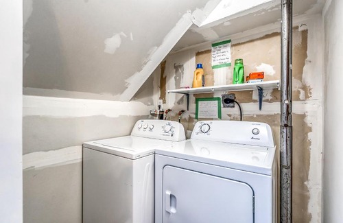 Southeast Calgary House | Private bedroom on renovated duplex main floor - Dover