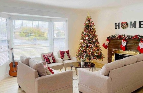 Arcadia Apartment | Private bedroom with shared full bathroom, shared living room, kitchen, laundry