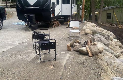 Naples RV Rental | Private Campsite-Sebago Pines-Steps to the Lake