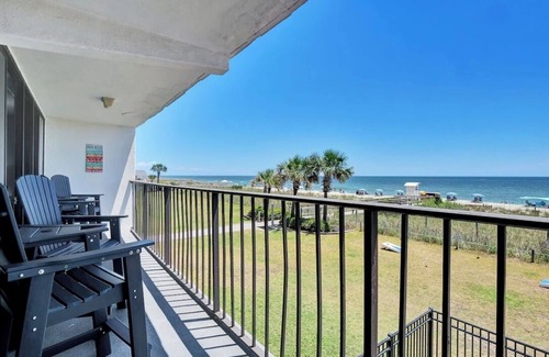 Wilmington Beach Apartment | Private Carolina Beach Retreat with Ocean Views!