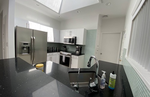 Hampton Bays House | Private completely fenced in property. Near beach