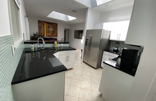 Hampton Bays House | Private completely fenced in property. Near beach