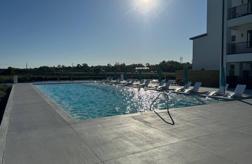 Gulfport Apartment | Private Condo #208 with Riverside View and Private Pool