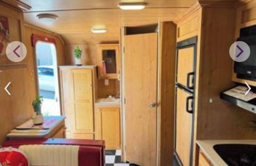 Camarillo House | Private, Cute Retro Trailer: Rural setting, walk to town Camarillo. Fire-pit+BBQ