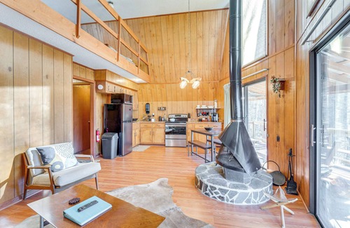 Murphy Cabin | Private Deck & Fire Pit: Secluded Cabin in Murphy